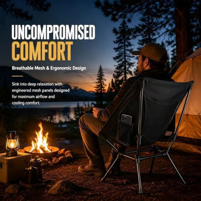 Portable Camping Chair Lightweight Foldable Outdoor Chair