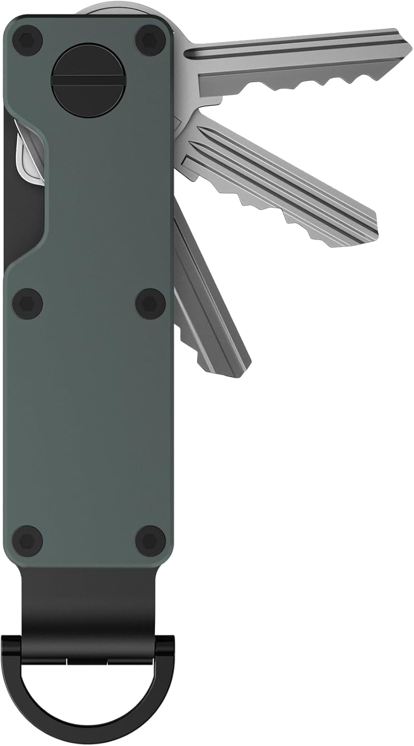 Key Organizer Minimalist Innovative Keyholder Compact Keys Organizer Smart KeyChain Secures 2-6 Keys