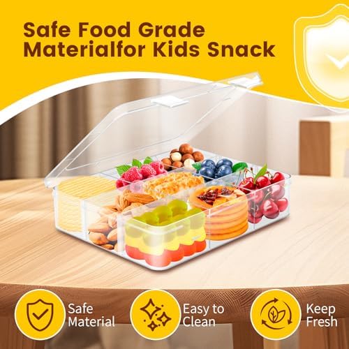 12 Pcs Snack Box Container