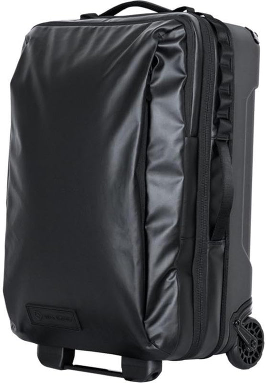 WANDRD TRANSIT Carry-On Roller: 40L Weather-Resistant Travel Luggage – Durable Rolling Suitcase with Crush-Proof Wheels, Laptop Compartment & Hidden AirTag Pocket
