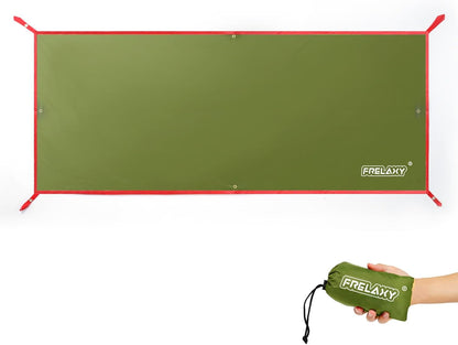 Frelaxy Tent Footprint, Waterproof Camping Tarp, Durable Tent Floor to Elevate Your Camping, Hiking, Backpacking, Hammock, Beach Experience