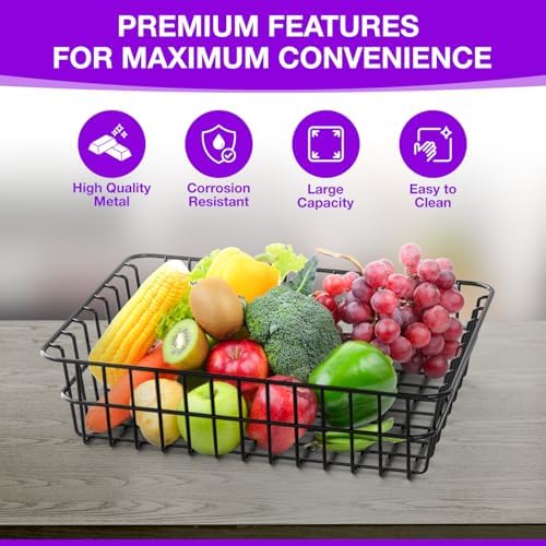 2-Pack Cooler Basket for RTIC 52 & 72 Qt Ultra-Light Coolers – Double Cooler Rack for Double Storage & Heavy-Duty Wire Organizer Will Not Fit for RTIC 32 Coolers