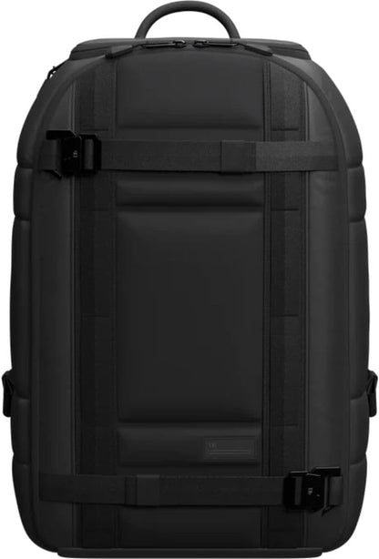 Db Journey Ramverk Backpack - Durable Travel Backpack with Laptop Compartment & Pockets for Work, Luggage Backpack with Roller Bag Hook Up System, 21L - Black Out