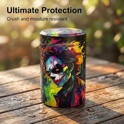 Aluminum Storage Jar Portable Airtight Smell Proof Container Bottle Multipurpose Storage Container for Spices, Coffee & Teas 70ml (Mix-color)