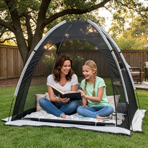 Abahub Portable Screen House Tent for 1/2 Person, 5.9x4.3x5.2 ft