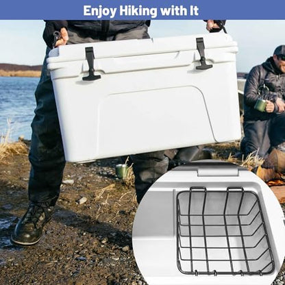 50 & 65 qt Cooler Basket, Compatible with YETI Tundra 50/65 Coolers, Stainless Steel Storage Wire Cooler Rack