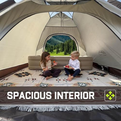 Happy Travel 2/4 Person Camping Tent, Instant Easy Pop Up Tents for Camping