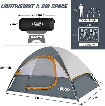 Camping Tent 2-4 Person Dome Tents