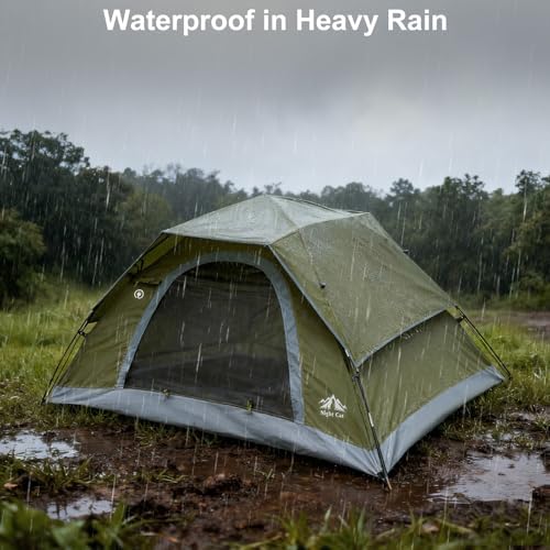 Night Cat Upgraded Backpacking Tents 1 2 Persons Easy Clip Setup Camping Tent Adults Scouts Heavy Rainproof Compact Lightweight