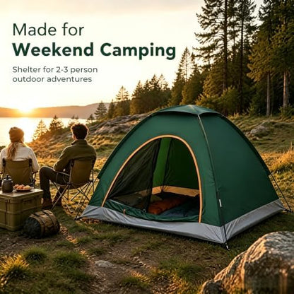 Wind Tour Easy Setup Breathable Mesh Tent for Backpacking & Outdoor Use