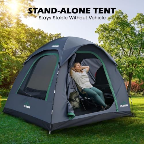 WildFinder SUV Tent, Car Tents for Camping, SUV Tailgate Tent for Family