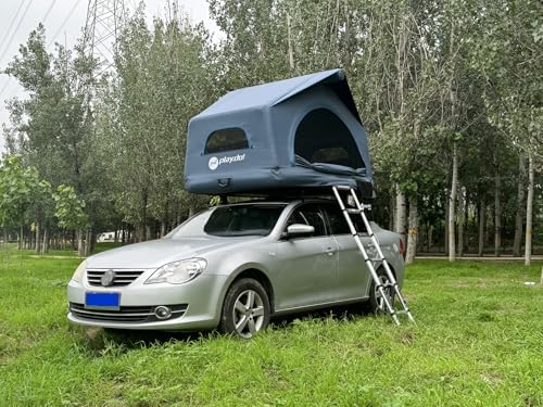 2 Person Inflatable Car Rooftop Tent Easy Set-up Large Outdoor Glamping Camping Tent for SUV,Truck and Universal Auto Self-Driving Touring