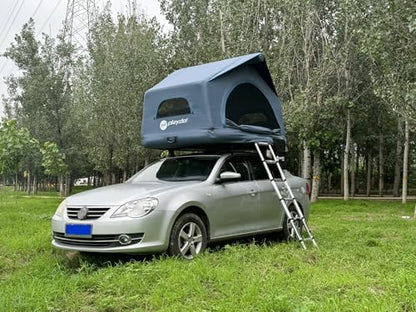 2 Person Inflatable Car Rooftop Tent Easy Set-up Large Outdoor Glamping Camping Tent for SUV,Truck and Universal Auto Self-Driving Touring