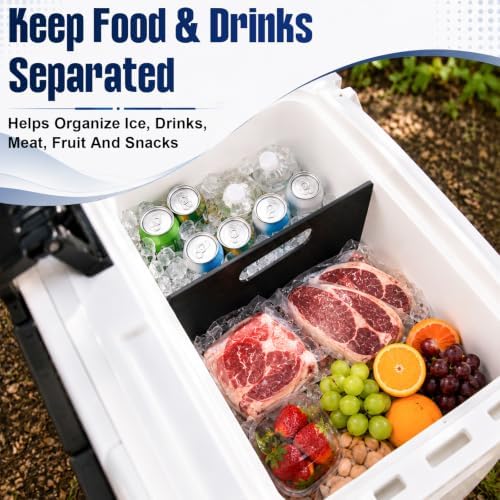 Cooler Divider Cutting Board Compatible with YETI Tundra 65 Quart Cooler