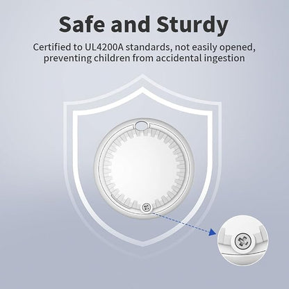 Smart Tag Tracker Works with Apple Find My, IP65 Waterproof and Replaceable - Image 2