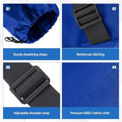 48" Large Camping Chair Bag Replacement, Folding Chairs Bag, Blue