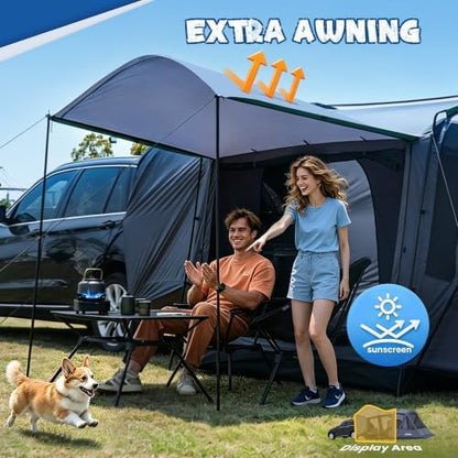 WildFinder SUV Tent, Car Tents for Camping, SUV Tailgate Tent for Family