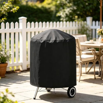 Round BBQ Grill Cover for Weber 22" and Most Kettle Charcoal Grill