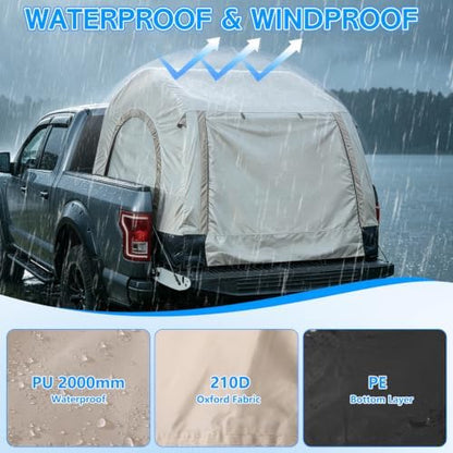 Inflatable Truck Bed Tent Mattress for Camping Outdoor Travel