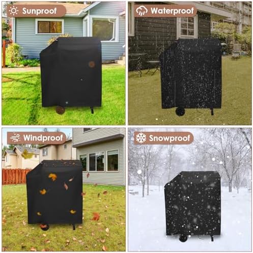 Grill Cover for Char-Griller E1816 King-Griller Charcoal Grill