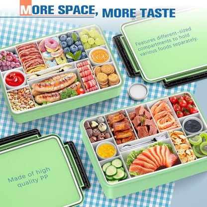 Chilled Portable Snackle Box Container with Ice Pack, Beach Essentials for Summer, Divided Serving Tray with Insulated Bag for 8+ Hrs Cooling, Snack Containers for Road Trip Charcuterie Snack Picnic