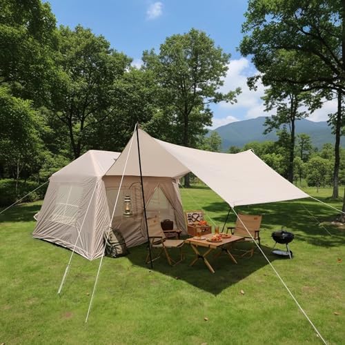 Inflatable Camping Tent with Hand Pump