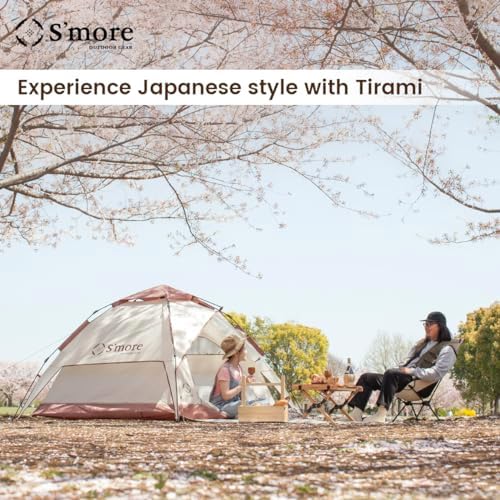S'More 1/2 Person Beach Tent, Lightweight & Easy Set Up Pop up Tent, UFP 30+ Quick Portable Sun Shade Shelter for Beach,Picnic, Backyard, Festival