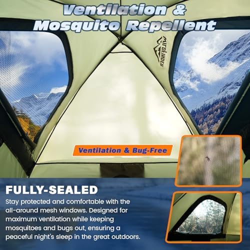 WildFinder Truck Bed Tent, Pickup Truck Tents for Camping 6.1-6.3 FT Bed