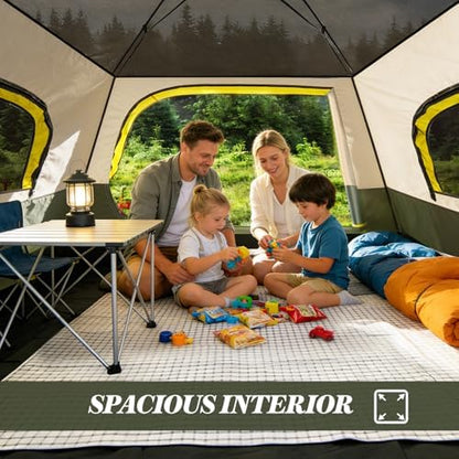 Camping Tent 2/3/4 Person Instant Pop Up Tents for Camping