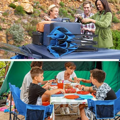 Leonyo Double Camping Chairs, Oversized 2 Person Camping Chair for Adults
