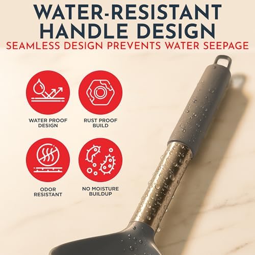 34 PCs Silicone Kitchen Utensils Set, Stainless Steel 450F Heat Resistant