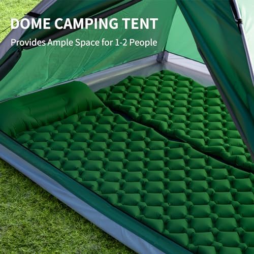 JELUCAMP 1/2/4/6 Person Dome Tents for Camping Lightweight Backpacking Tent