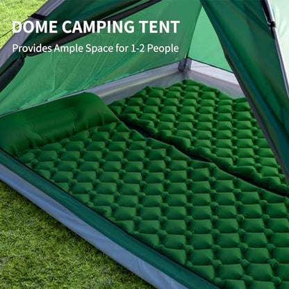 JELUCAMP 1/2/4/6 Person Dome Tents for Camping Lightweight Backpacking Tent