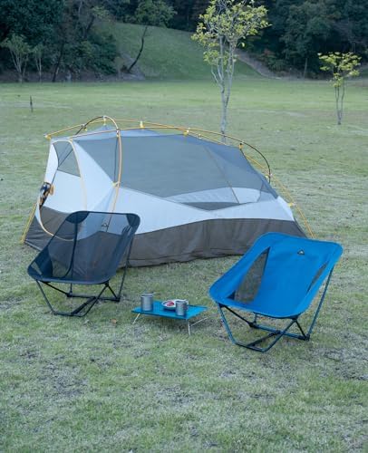 iClimb Low Ultralight Compact Folding Chair (Blue)