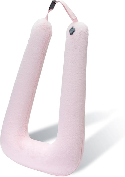 Car Pillow for Kids, Professional Inflatable Kids Car Pillow for Sleeping Carseat Travel - Safe, Reliable - Inflatable Travel Pillows for Kid Adult Car Seats Pink