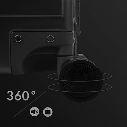 TRAVELKING All Aluminum Luggage with TSA Locks Metal Hard Shell Zipperless Spinner Alloy Metal Suitcase (Cool Metallic, 24 Inch)