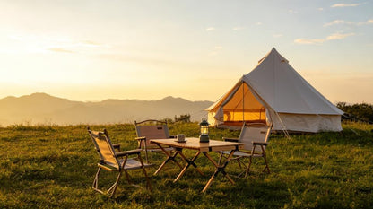 Pop Up Yurt Cabin Tent Waterproof Large Family 4-8 Person Easy Set
