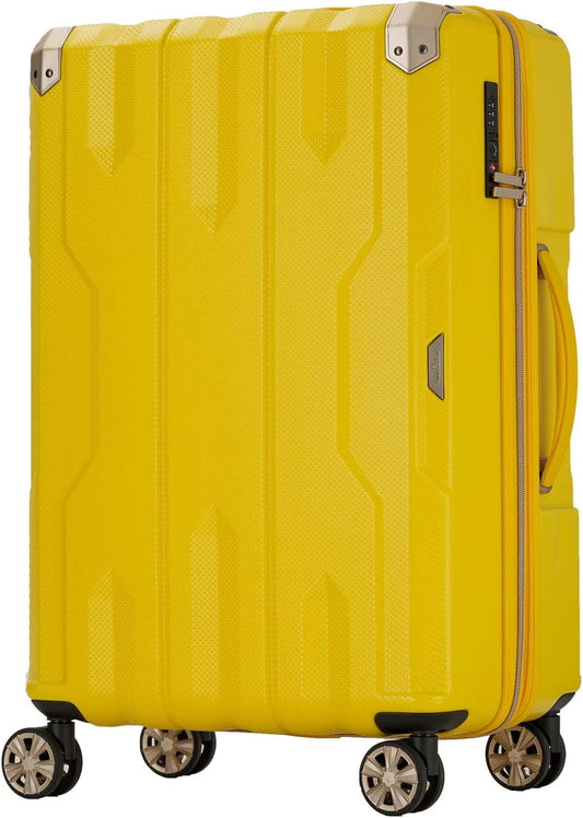 LEGEND WALKER SPATHA Hardside Expandable Luggage, 27-inch, Yellow, 5109-60-YE