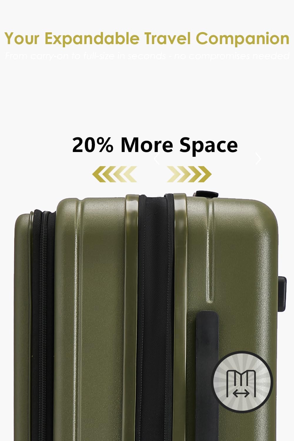 HotWay 28 Inch Expandable Front Opening Checked Luggage with Cup Phone Holder and USB Port, Lightweight Hardshell Suitcase with Wheels and TSA Aproved Locks