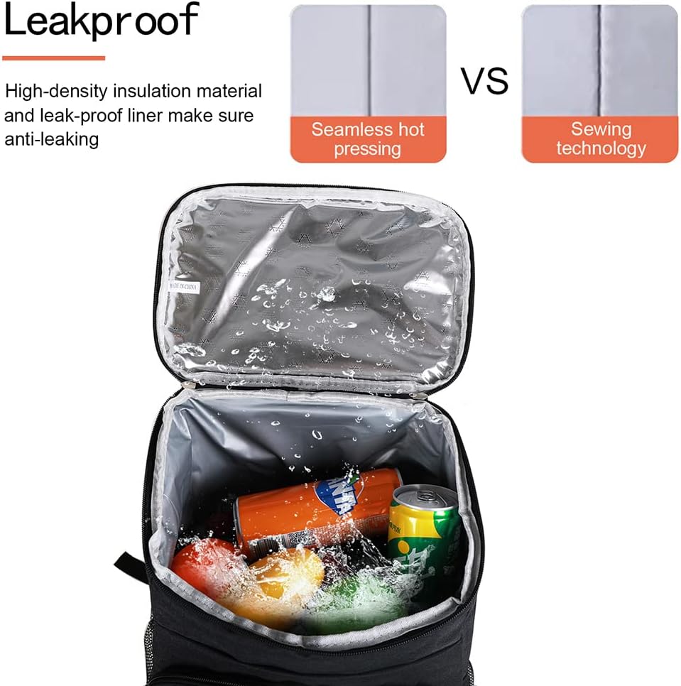 CODOBON Cooler Backpack 20L Insulated Backpack Coolers Lightweight Leak-Proof