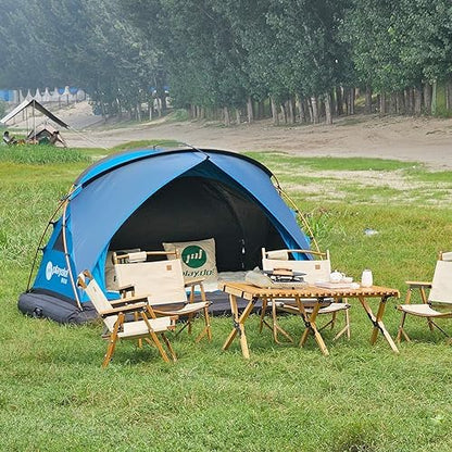 2 Person Inflatable Car Roof Top Tent with Pump,4 Season Waterproof and Sun Resitant Camping Dome Camping Tents for SUV, Truck and Universal Car Tent,Easy Setup