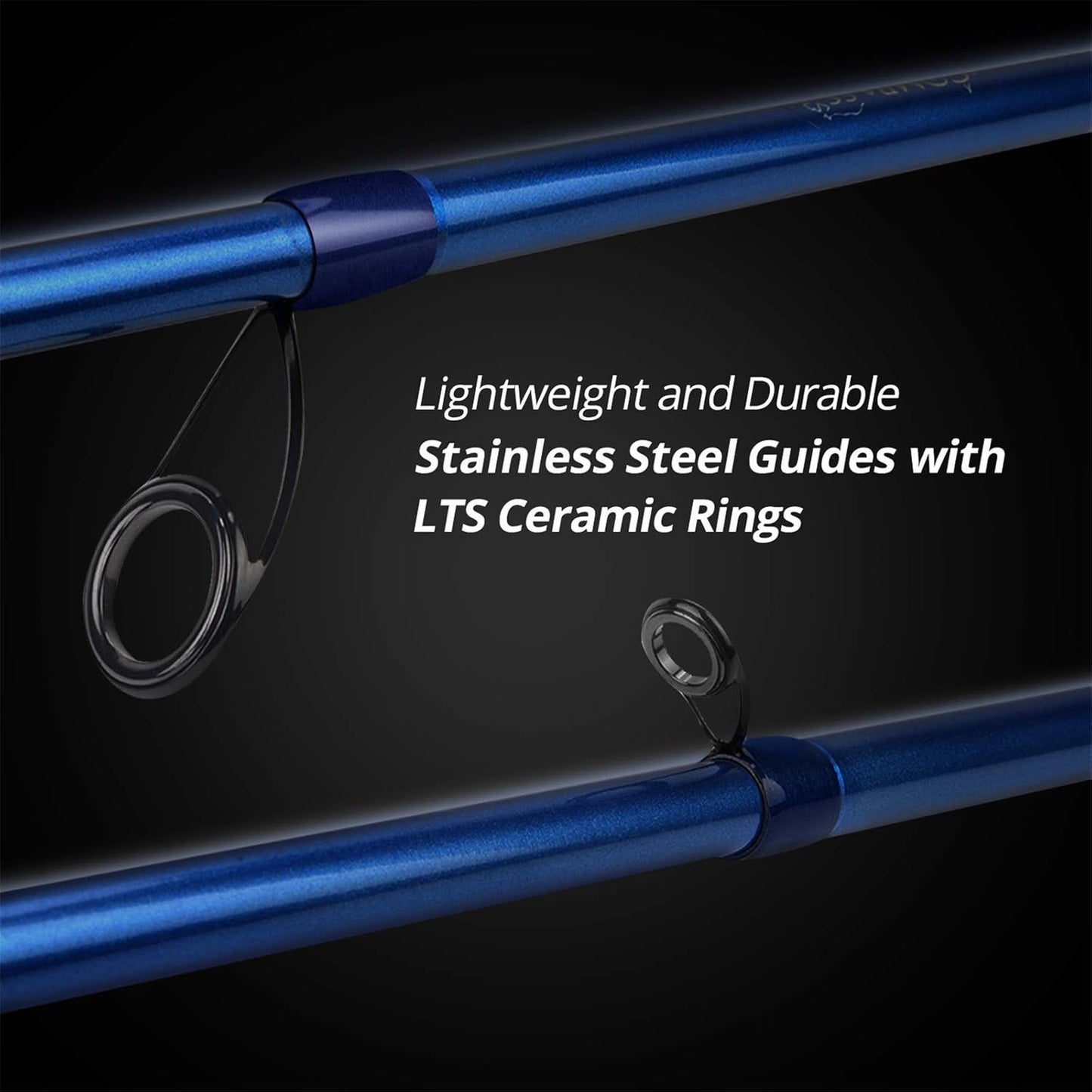 KastKing Compass Telescopic Fishing Rods and Combo, Sensitive Graphite Composite Blank, Easy to Travel, Packs to Just 17" in Length, Stainless Guides and Ceramic Rings, Combos w/ 4+1BB Spinning Reel