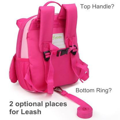 yodo Kids Insulated Toddler Backpack with Leash Safety Harness Lunch Bag