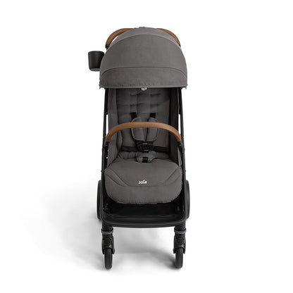 Joie Nutmeg Compact Stroller – Lightweight and Compact Stroller with One-Hand Fold (Thunder)