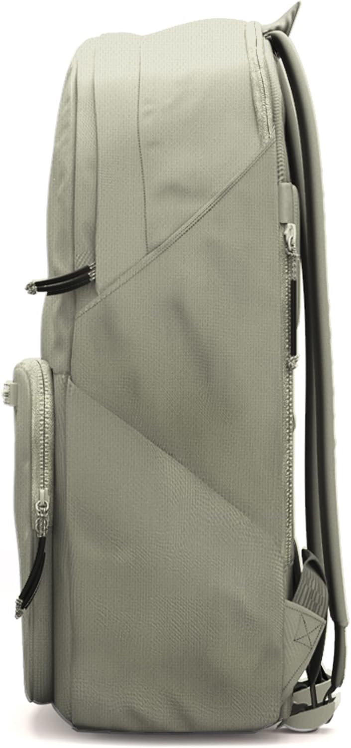 The Brevite Backpack- Casual daypack backpacks for every function. Compact but spacious 18L aesthetic traveling backpack with laptop compartment. (Green)