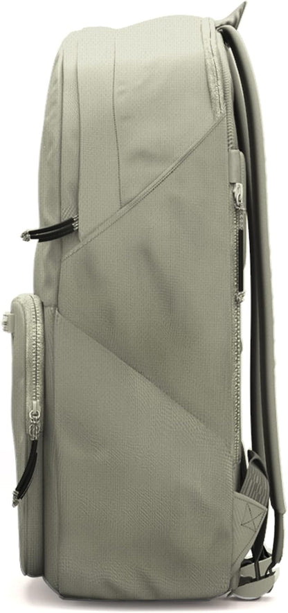 The Brevite Backpack- Casual daypack backpacks for every function. Compact but spacious 18L aesthetic traveling backpack with laptop compartment. (Green)