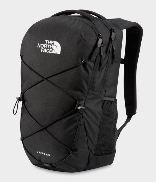 THE NORTH FACE Jester Everyday Laptop Backpack | Commuter Daypack with Water Repellent Finish, 16" Laptop Sleeve, Huge Main Compartment, TNF Black-NPF, One Size