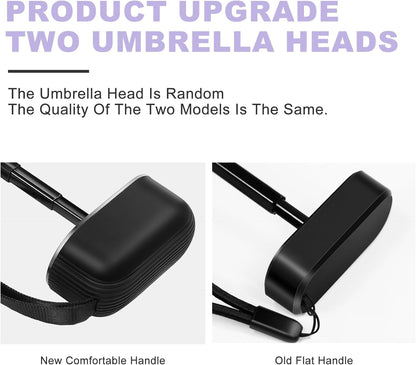 LEAGERA Mini Umbrella - Compact, Waterproof Travel Umbrella for Light Rain, Suitable for Women's Purse and Pocket