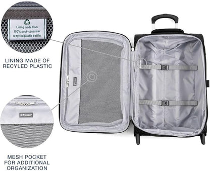 Travelpro Maxlite 5 Softside Expandable Upright 2 Wheel Carry-on Luggage - Image 4