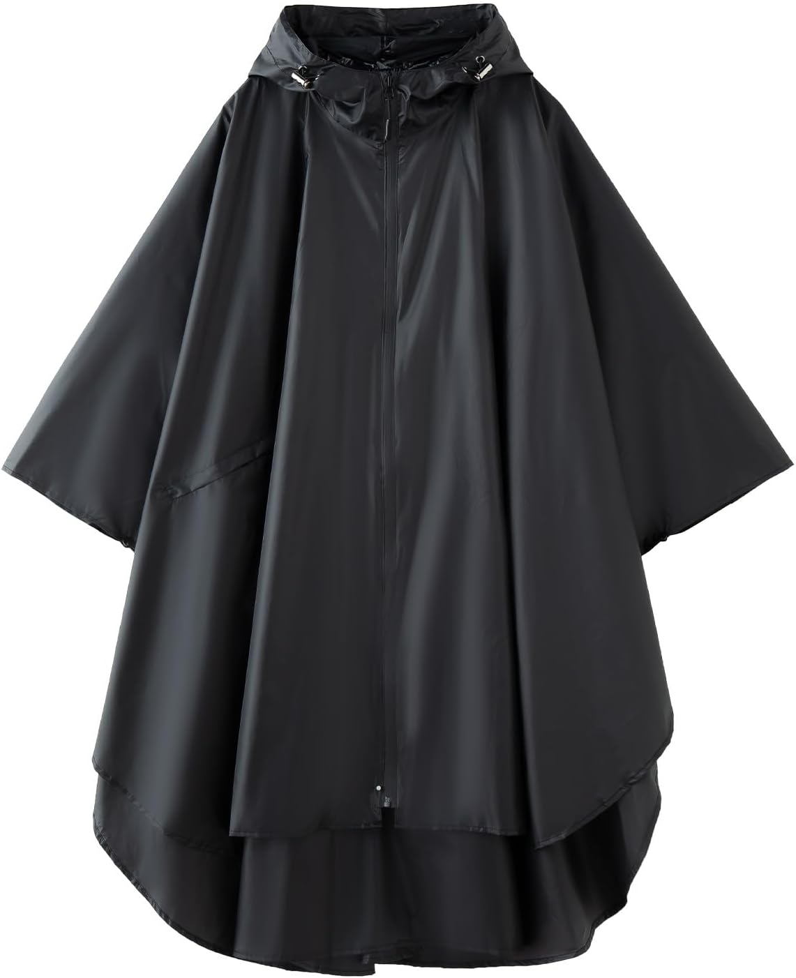 Cloak raincoat Unisex poncho Adult hooded men and women with pockets Mountaineering hiking rainstorm prevention